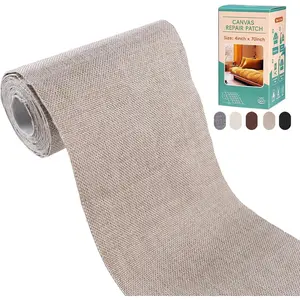 Canvas Repair Tape,Fabric Repair Patch,4x70 Inches,Outdoor Gear Patch, ,Self-Adhesive for Repairing Boat Covers,Tents,Sofas,Patio Umbrellas,Lounge Chairs,Awnings