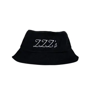 ZZZ's Corduroy Bucket Hat - Black