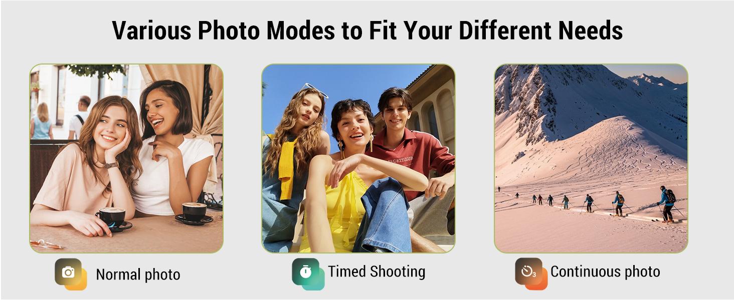 Digital Camera, 4K 64MP Cameras for Photography, 270°Flip Screen Vlogging Camera, Autofocus, Flash, 18X Zoom, 2 Batteries, 64GB Card, Point and Shoot Digital Cameras for Kids Teens, Black