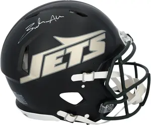 Braelon Allen New York Jets Autographed Riddell Rivalry Speed Authentic Helmet - Fanatics Authentic Certified
