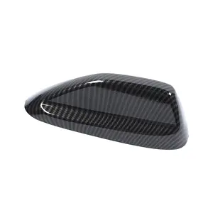 Carbon Fiber Look Antenna Base Cover Trim for 2018+ Dodge Ram & 2014+ Durango High-Quality Aluminum Alloy Auto Exterior Accessories