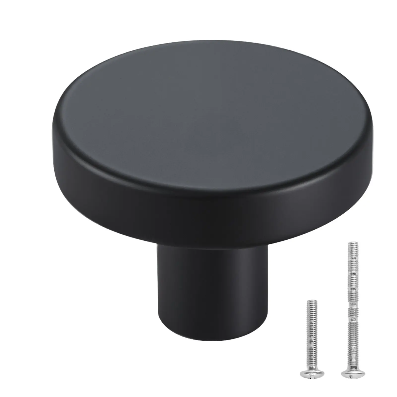 Cabinet Knobs and Drawer Pulls Set, 10 Pack, 1.26 Inch Mushroom Knob Zinc Alloy Hardware for Kitchen Cabinets and Furniture, Durable Construction, Easy Installation, Wide Compatibility with Most Doors and Drawers