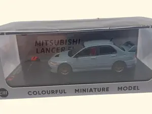 Collector Car Lancer Evolution IX39 1:64 Scale Gray