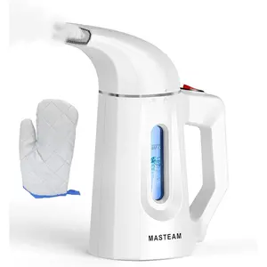 Handheld Steamer for Clothes Wrinkle Removes,Garment Steamer for Hat,1.5lbs Lightly,40s Fast Heat-up,8 FT Power Cord,800W, for Home and Travel with Automatic Shut-Off Safety Protection (white)