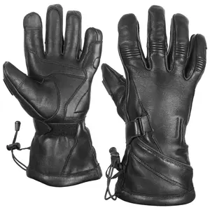 Men's Deerskin Gauntlet Motorcycle Gloves MC60102