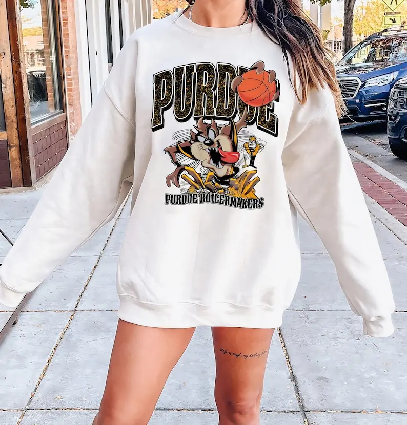 Purdue University Sweatshirt in Retro Style, Purdue University Shirt, USA University A shirt