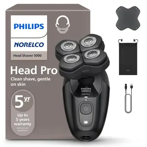 Philips Head Shaver Pro 5000 Series Electric Shaver with ComfortCut Blades - HS5980/40