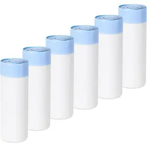 120 count  Litter Box Liners, Drawstring Receptacles Bags Thickened  Bag Fit For MeoWant MW-SC01/MW-SC02 /MW-LR01/MW-LB02 Automatic  Litter Box