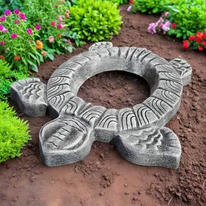Turtle Planter 16" x 13" - Original Design with Durable Material for Growing Plants