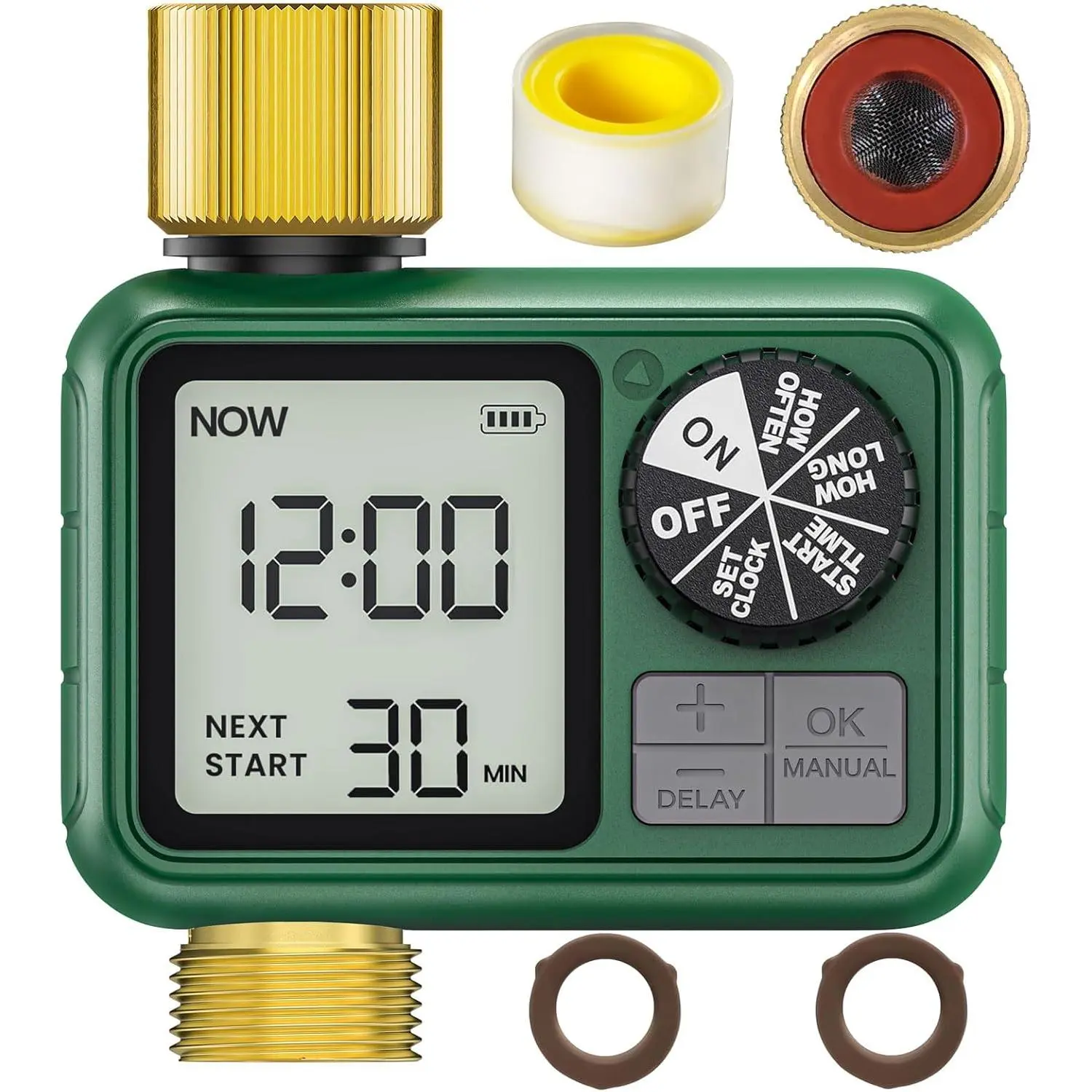 1 Zones Brass Inlet & Outlet