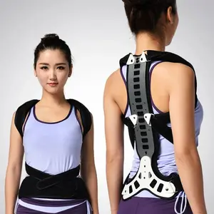 SpineBackSupportBraceImprovesPostureCorrectorforMenWomenBackShoulderNeckPainReliefLumbarSupportStraightener