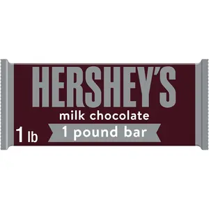 Hershey's Milk Chocolate Bar 1LB - Delicious Treat