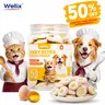 Wellix SunnyBites Natural Freeze-Dried Chicken Cat & Dog Treats - 3.5oz Kitten Treats for Indoor Cats, Supports Immunity & Gut Health for Training Pet Food,#sohochic