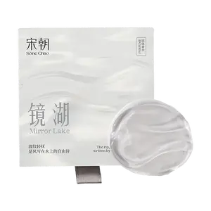 SONG CHAO Solid Perfume Balm - "Boiling Snow Asking Tea" Citrus Floral Scent, Long-Lasting Fragrance, Portable Solid Perfume Stick, 2.5g