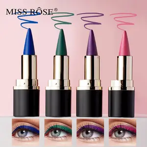 4-Piece Colorful Eyeliner Stick Set, Eye Makeup Products, Perfect Cat Eye & Smokey Look, Smooth Application, No Flammability, Non-Aerosol Formula