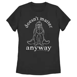 Women's Winnie the Pooh Eeyore Doesn't Matter Anyway T-Shirt