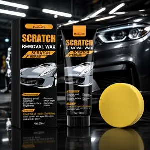 Car Scratch Remover Wax with Polishing Paste Removes Light Scratches Swirl Marks and Water Spots Restores Paint Shine