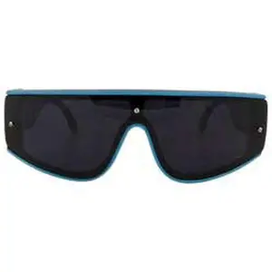 JUPITER Black/Blue Shield Sunglasses