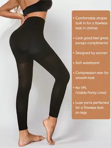 Women's Seamless High Waist Yoga Pants, Gym Workout Leggings, Tummy Control, Butt Lifting, Elastic Nylon Sports Tight Fit, Perfect for Exercise and Casual Wear