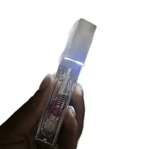 Diva Lipgloss Cosmetic Glossy Lip Care - Glossy Lipstick in Clear Bottle - Makeup