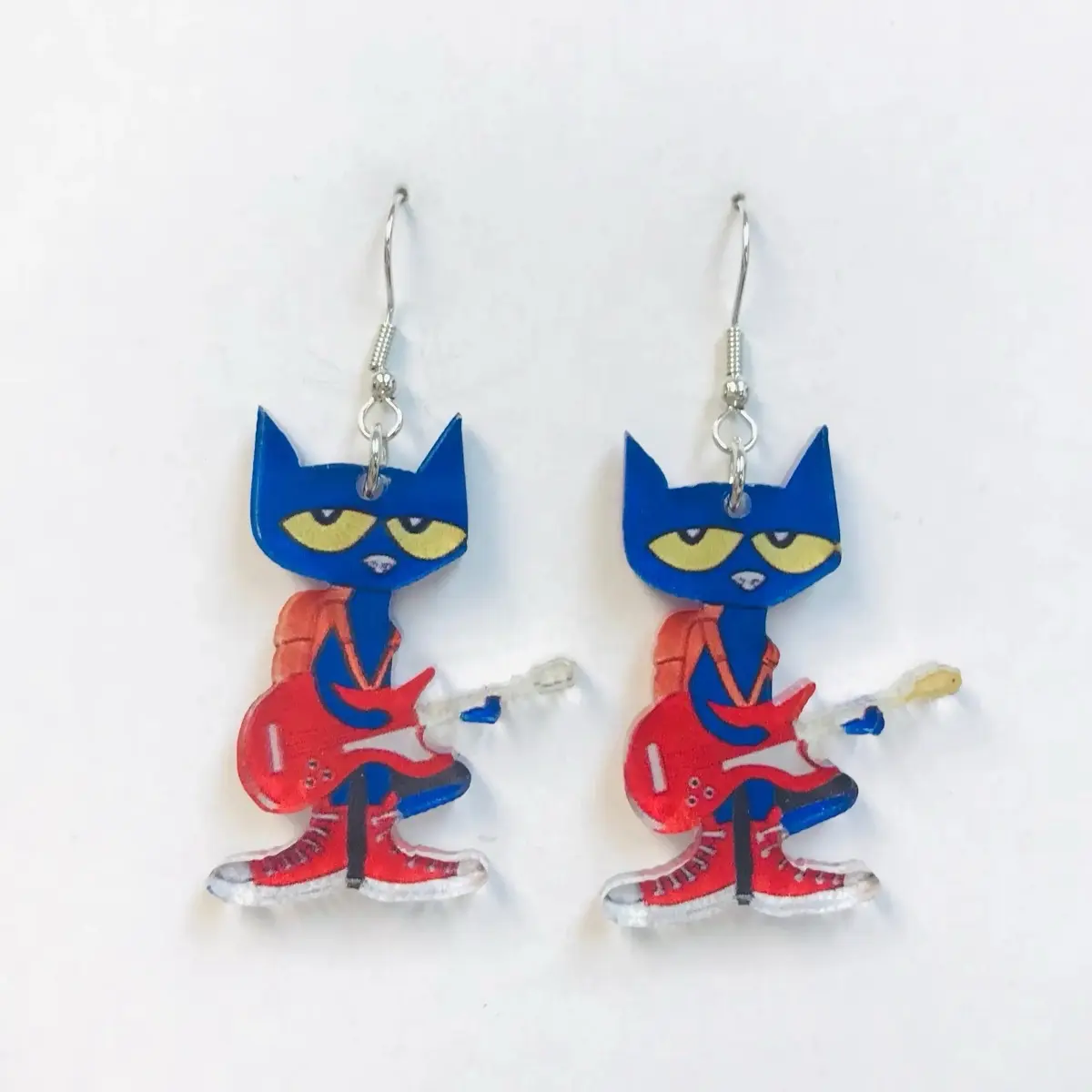 Pete the cat earrings Pete the cat earrings