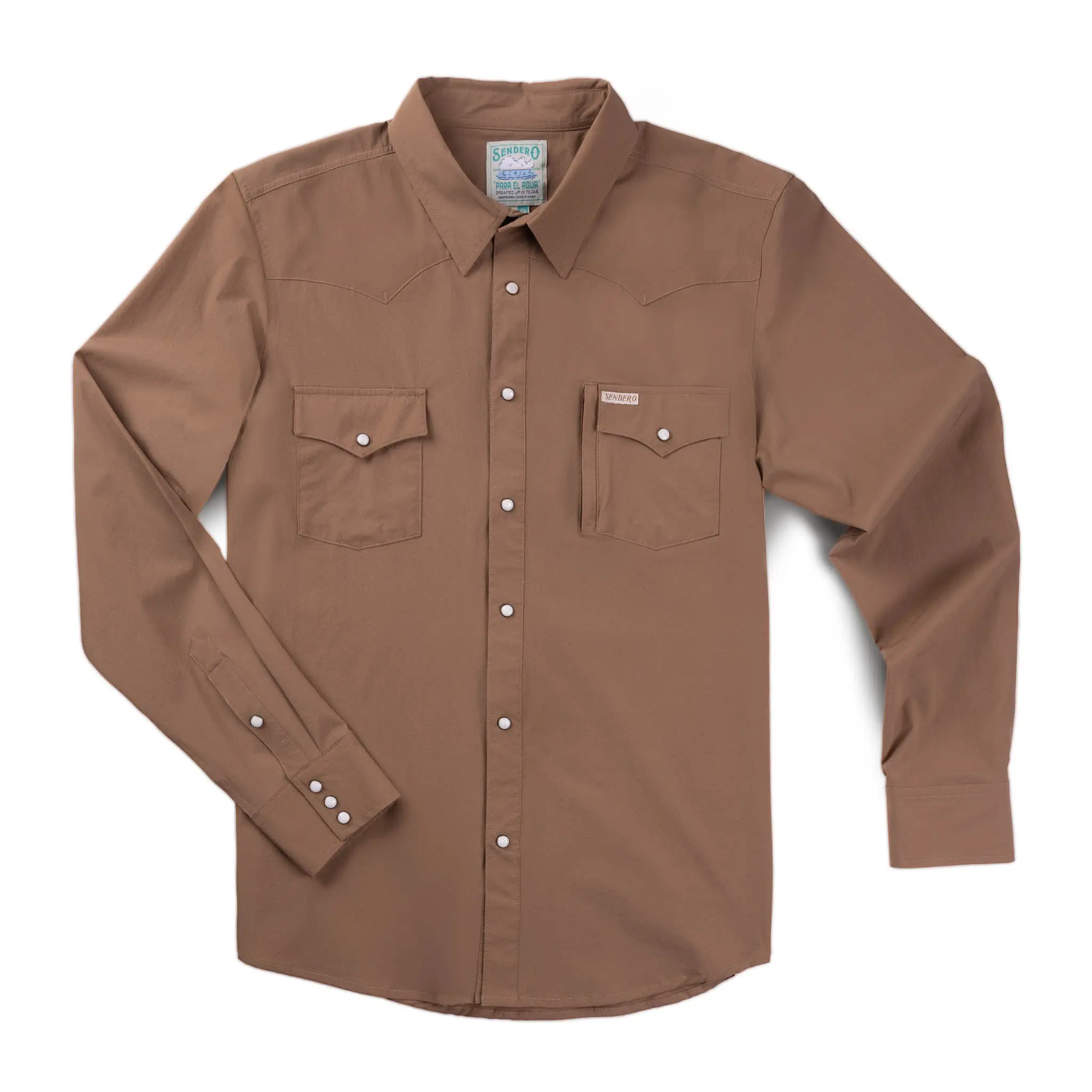 Confluence Tech Shirt - Light Brown