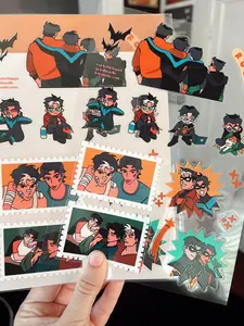 BATBOYS CLEAR PLANNER STICKERS