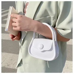 Women PU Evening Handbag Patent Leather Handbag Fashion Candy Color Shoulder Bag Crossbody