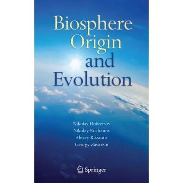 Used Hardcover Book - Biosphere Origin and Evolution (English) by Alexey Rozanov, Science Reference for Adults, 1.4 lb, Science Academia Resource with Printed Text for Exploring Preglobal Circumstellar Disk, Explore Preglobal Circumstellar Disk