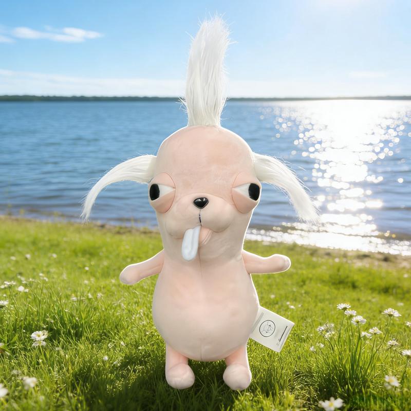 Cute Chihuahua Plush Toy, Adorable Stuffed Animal Doll, Perfect Gift for Pet Lovers and Children, Soft Skin-Friendly Companion