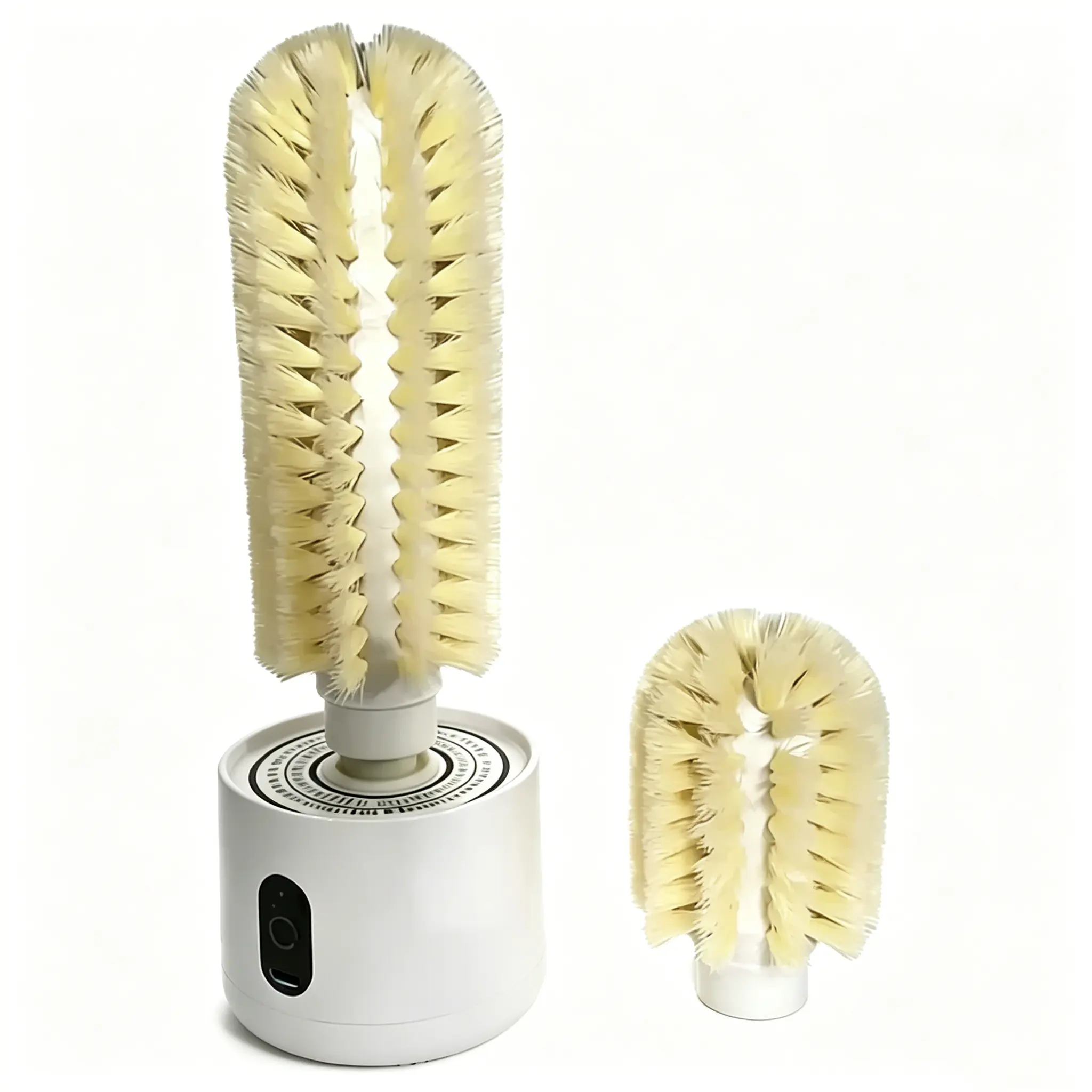 Electric Cup Cleaning Brush, Rechargeable Hands-Free Bottle Washer, 360° Rotating Glass Cleaner for Bottles, Mugs, Wine Glasses
