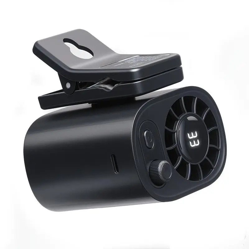 BreezeOrb 360° Clip Fan with LED Display