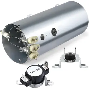 JESE 134792700 Dryer Heating Element, 137032600 Thermal Limiter and 3204267 Thermostat Fit for Elec.trolux Fri.gidaire Ken.more Dryers, Replacement AP4368653 AP4368739 AP21314 PS2349395 PS2349309