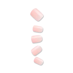 Impress Bare but Better No Glue Fake Press On Nails - Instinct | Solid, Pink, Short, Squoval, Manicure