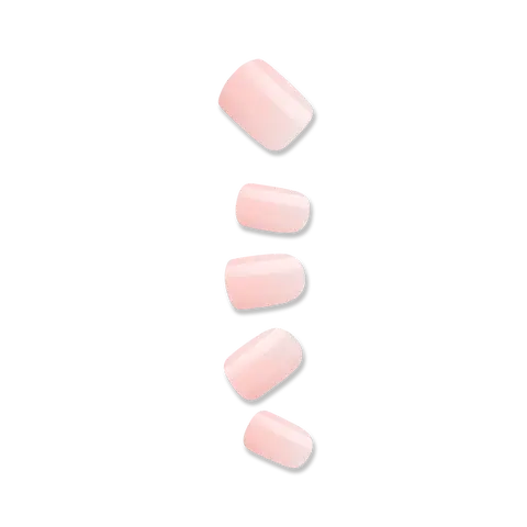 Impress Bare but Better No Glue Fake Press On Nails - Instinct | Solid, Pink, Short, Squoval, Manicure