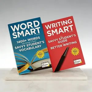 Word Smart & Writing Smart 2-Book Collection by the Princeton Review, Definitive Global English Learning Self-Guided Textbooks