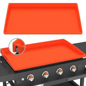 Silicone Griddle Mat Cover for Blackstone - 36 Inch True All-Encompassing Coverage Heavy Duty Food Grade Grill Buddy Mat, All Season Cooking Surface Protective Cover