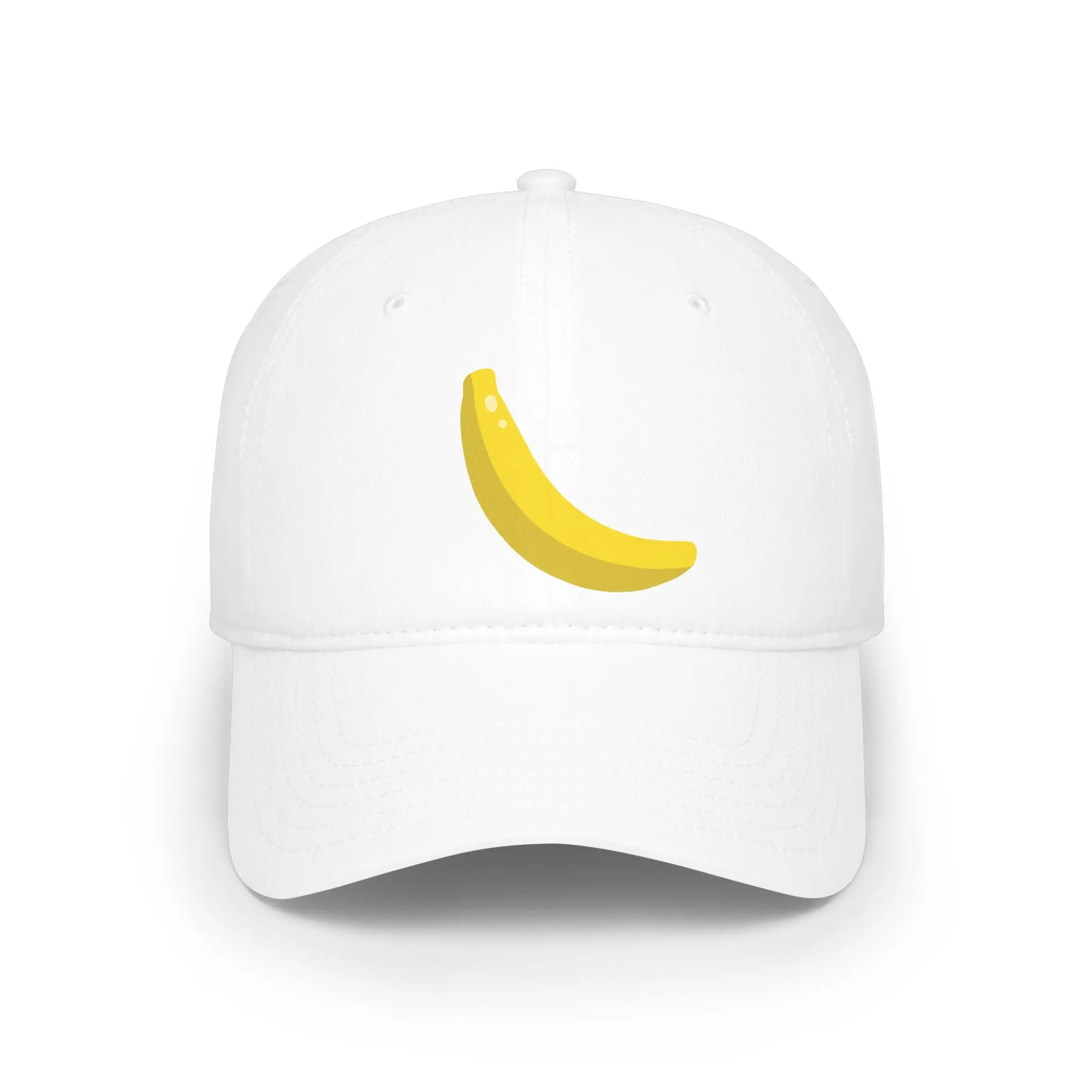 Banana Embroidered Cap - Low Profile Baseball Hat
