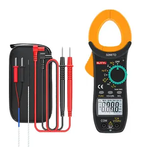 1 pc Multimeter Current Meter Clamp Meter Digital Multimeter 3266TA 3266TD with Buzzer, Measures Current Voltage Capacitance Resistance Nvc Detection Diode Continuity Duty Ratio Ac Dc