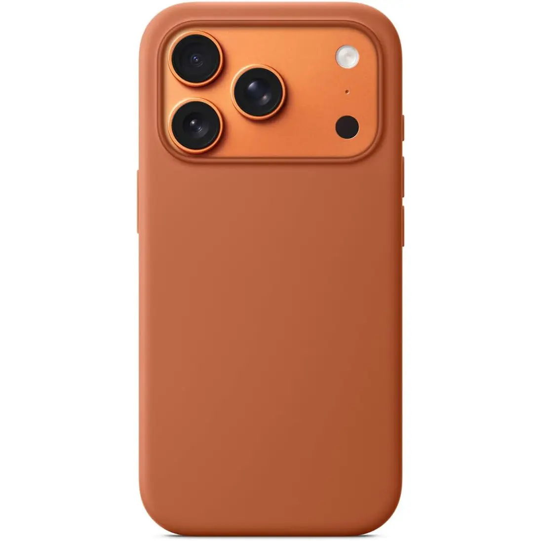 Protective Silicone Cellphone Casing - Soft-Touch, Ultra-Thin, Minimal Bulk Back Cover, Unisex Fit, Chic Simple Design, Compatible with iPhone 12-17 Pro Max/Air/15, Mobile Phone Accessory