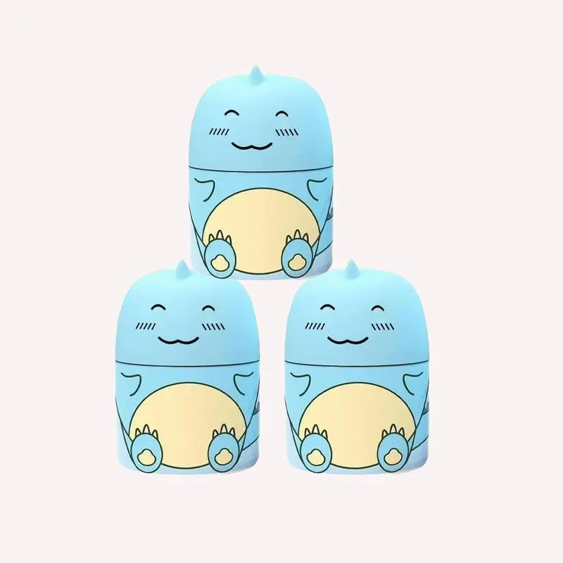 Household Solid Dinosaur-Shaped Toilet Cleaner - 3 Scents (Floral, Ocean, Peach Fragrance), Instant Bathroom Freshener, Easy-to-Use Home Care Cleaning Supply