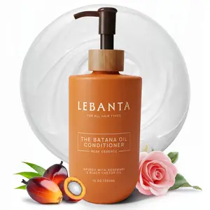 Conditioner for Thinning Hair - Sulfate Free Organic Hair Growth, Thickening & Hydrating Rosemary Formula For Damaged or Curly Hair - Natural Raw Batana Oil Hair Regrowth Gifts for Women