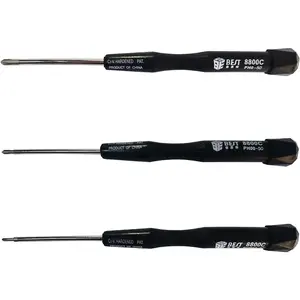 Set of 3 Phillips PH0 PH00 PH000 Precision Screwdrivers Model Making Precision Mechanics with Twist Cap