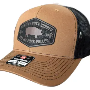 I Like My Butt Rubbed and My Pork Pulled Richardson 112 SnapBack Hat