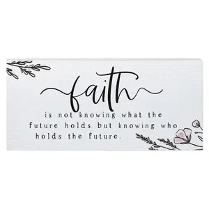 Sincere Surroundings 12" Faith Not Knowing Inspire Board