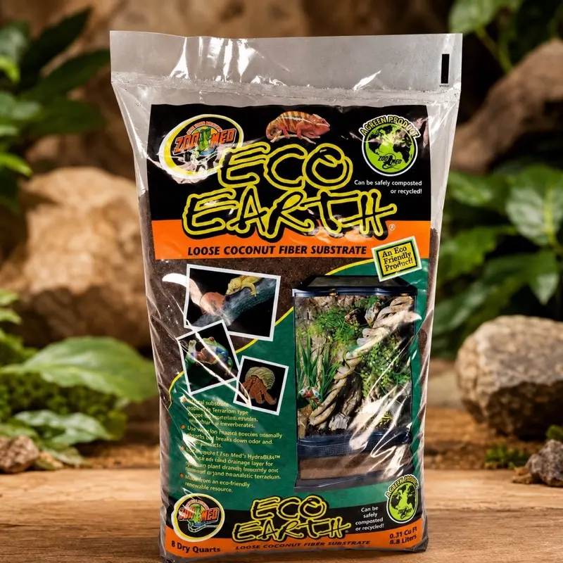 Eco Earth Loose Coconut Fiber Reptile Substrate