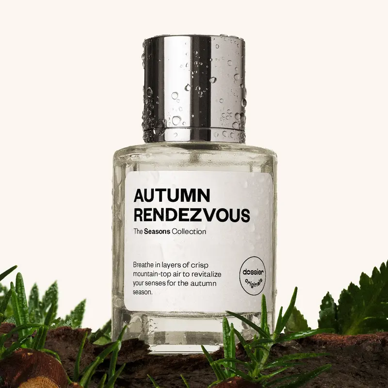 Autumn Rendezvous, Dossier Originals, Unisex Perfume, Eau de Parfum, 50ml, Rosemary, Cassis, Pine Ess, Lavender, Violet, Sandalwood