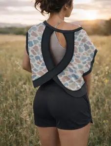 Camo Cross-Back Shirt