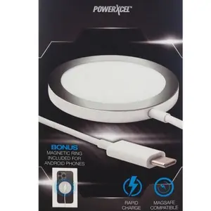 Powerxcel Magnetic Wireless Fast Charger