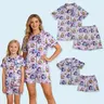 Mommy and me K-Pop Witch short sleeve pajama set